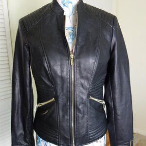 GBG Los Angeles Leather Jacket szie S ( never worn )